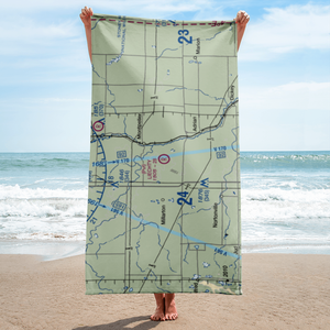 Liechty Farm Airport (8NA5) VFR Sectional Towel