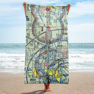 Light Plane Flyers Airfield (LS36) VFR Sectional Towel