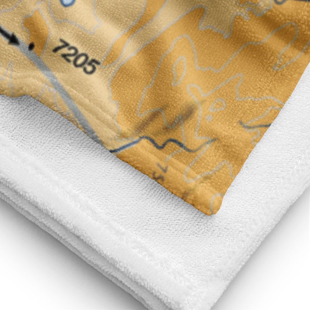 Likely Airport (9CL3) VFR Sectional Towel 