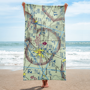 Lima Allen County Airport (AOH) VFR Sectional Towel