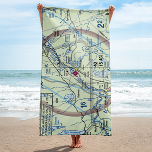 Lincoln Regional Airport (LRG) VFR Sectional Towel