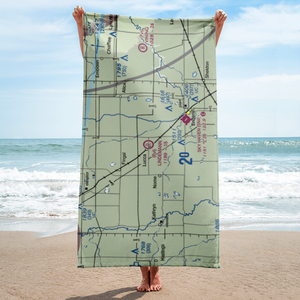 Lindemann Airport (ND35) VFR Sectional Towel