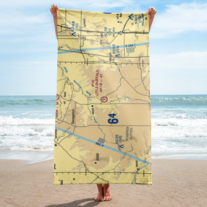 Little Buffalo Ranch Airport (WY13) VFR Sectional Towel