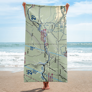 Little Goose Lock and Dam Airport (16W) VFR Sectional Towel