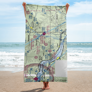 Little Plum Creek Airport (25WN) VFR Sectional Towel