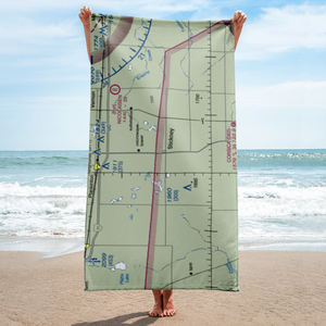 Livingston Airport (SD75) VFR Sectional Towel