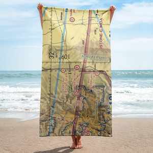 Lizzy Lizard Airport (8AZ5) VFR Sectional Towel