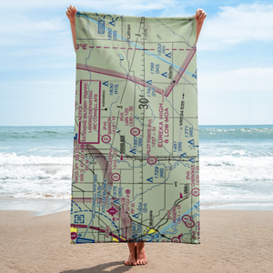 Lmn 120 Airport (0KS9) VFR Sectional Towel