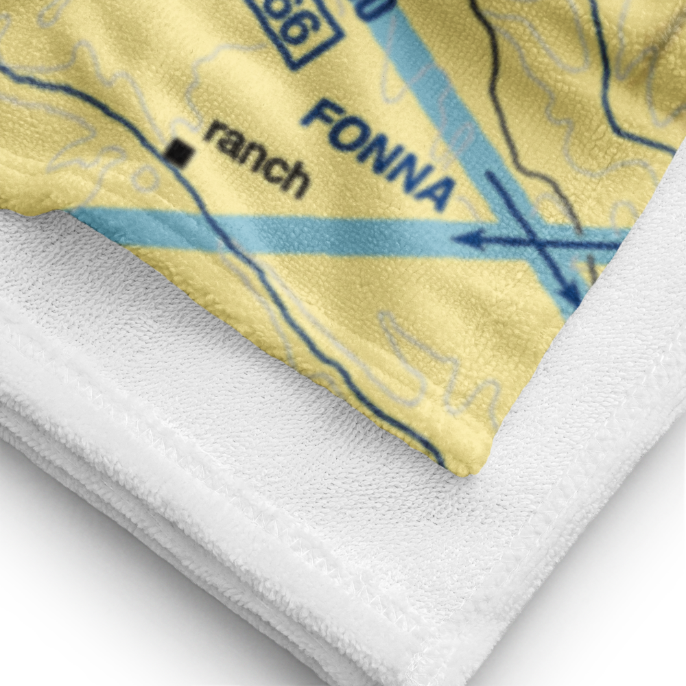 Lockhart Airport (2OR6) VFR Sectional Towel 