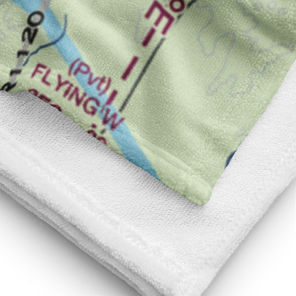 Lockhart Municipal Airport (50R) VFR Sectional Towel 