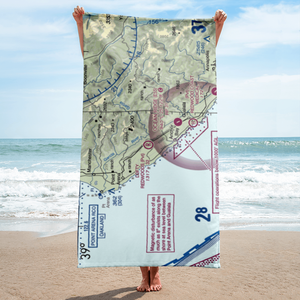 Lofty Redwoods Airport (53CL) VFR Sectional Towel