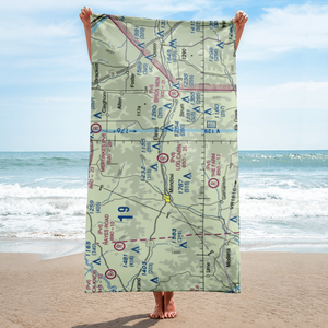 Log Cabin Airport (WS69) VFR Sectional Towel