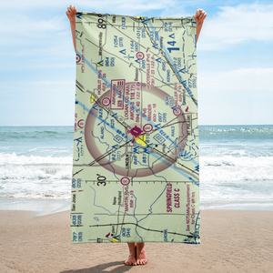 Logan County Airport (AAA) VFR Sectional Towel