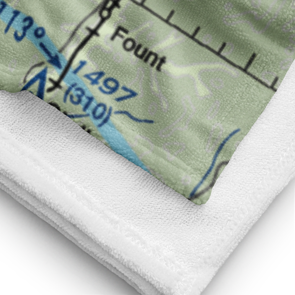 London-Corbin Airport/Magee Field (LOZ) VFR Sectional Towel 