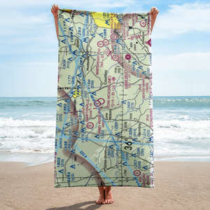 Lone Hickory Airport (80C) VFR Sectional Towel