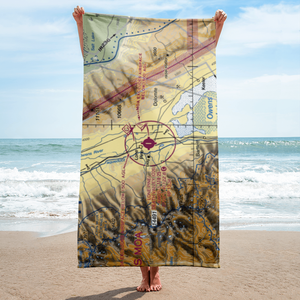 Lone Pine/Death Valley Airport (O26) VFR Sectional Towel