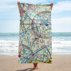 Lonesome Field (1NC8) VFR Sectional Towel