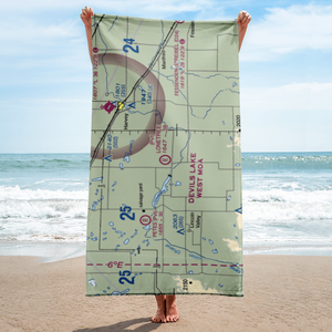 Lonetree Airstrip (ND72) VFR Sectional Towel