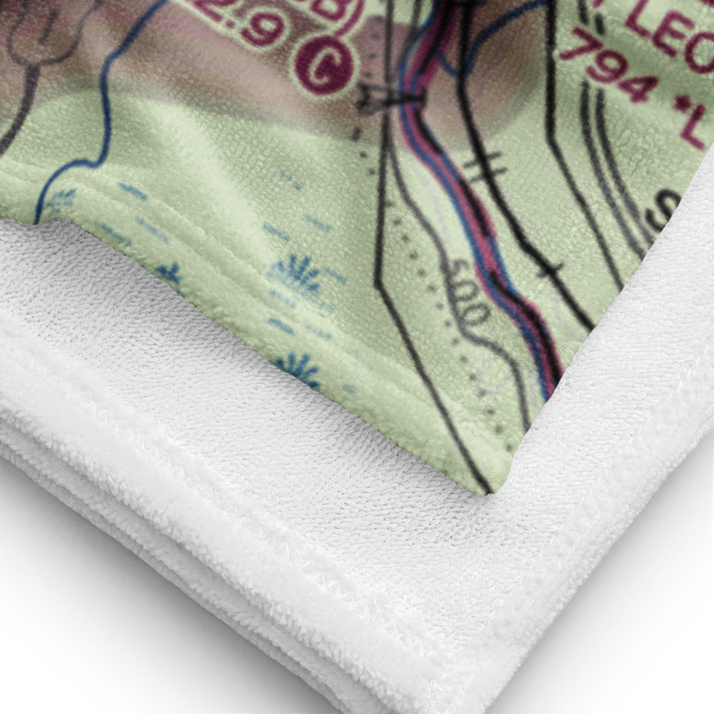 Long Lake Seaplane Base (92B) VFR Sectional Towel 