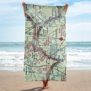 Long Meadow Airstrip (TN65) VFR Sectional Towel