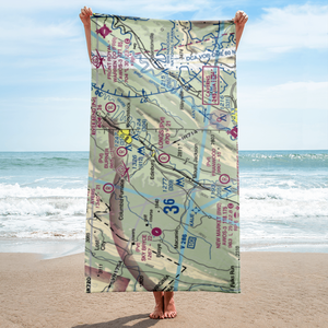 Longs Airport (VA32) VFR Sectional Towel