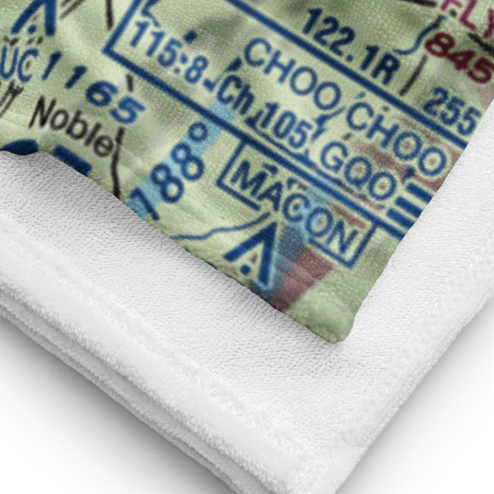 Lookout Mountain Airport (0GE3) VFR Sectional Towel 