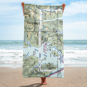 Loring Seaplane Base (13Z) VFR Sectional Towel