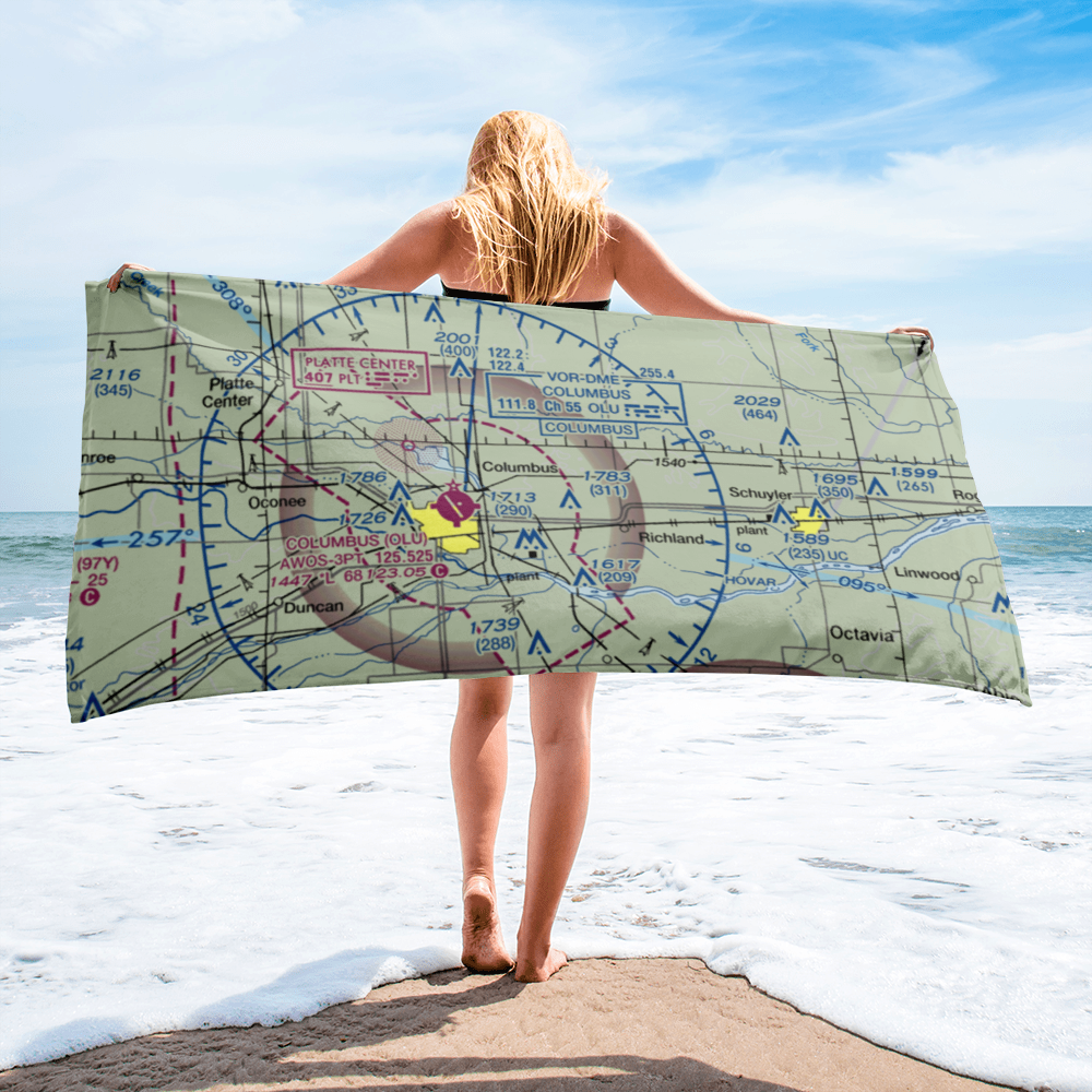 Loseke Airstrip (NE37) VFR Sectional Towel 