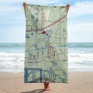 Lost Creek Airport (5Y4) VFR Sectional Towel