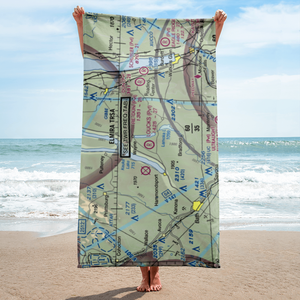 Loucks Airport (25NK) VFR Sectional Towel