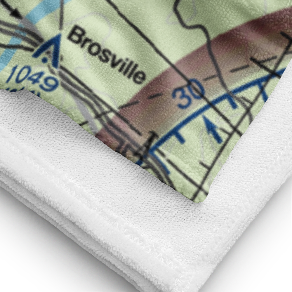 Loury Lester Airpark (6VA2) VFR Sectional Towel 