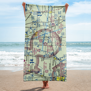 Lowell Airport (C97) VFR Sectional Towel