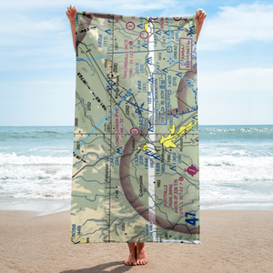 Lower Creek Airport (NC27) VFR Sectional Towel