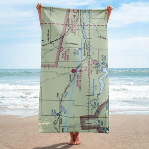 Lucas Airport (38K) VFR Sectional Towel