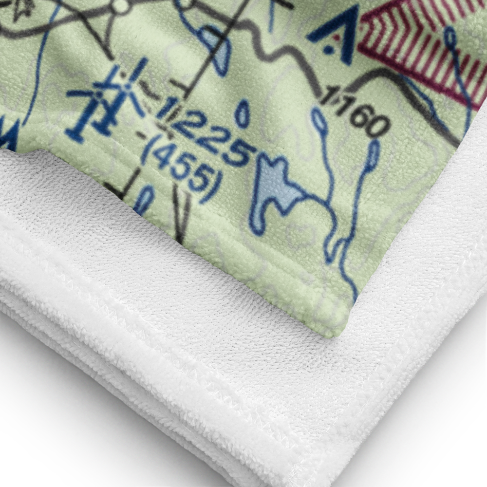 Lucky Landing Marina and Seaplane Base (06B) VFR Sectional Towel 