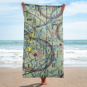 Luke Airport (3NY5) VFR Sectional Towel