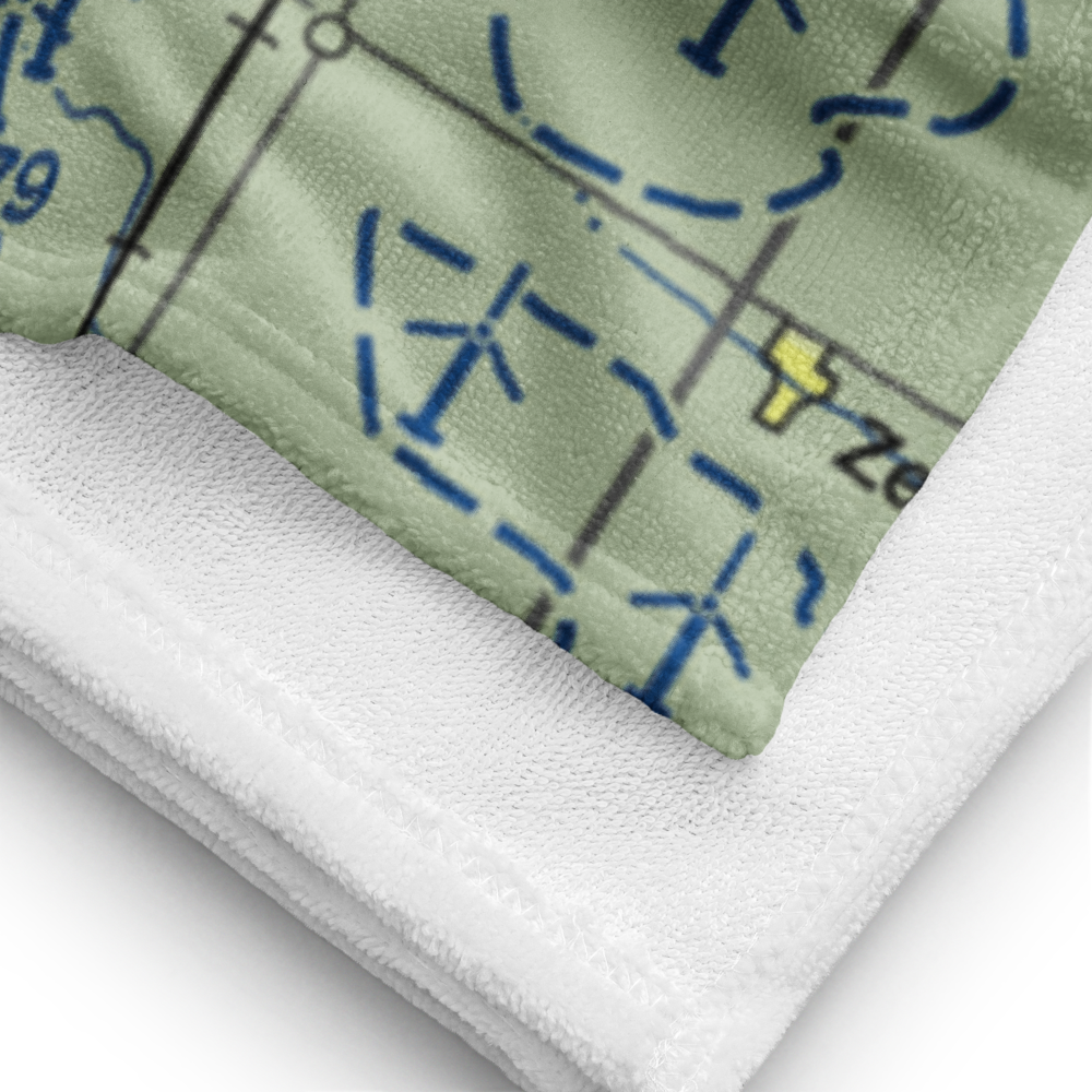 Lund Airport (93IA) VFR Sectional Towel 