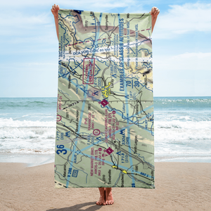 Luray Caverns Airport (LUA) VFR Sectional Towel