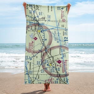 Lutz Airport (94IL) VFR Sectional Towel