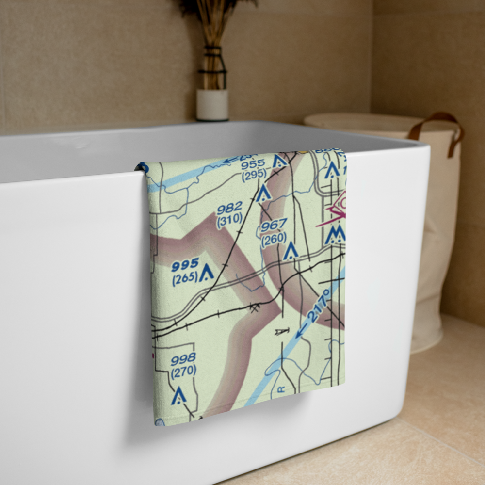 Lyell Airport (MO04) VFR Sectional Towel 