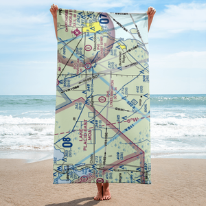 Lykes Brighton Airport (8FD5) VFR Sectional Towel