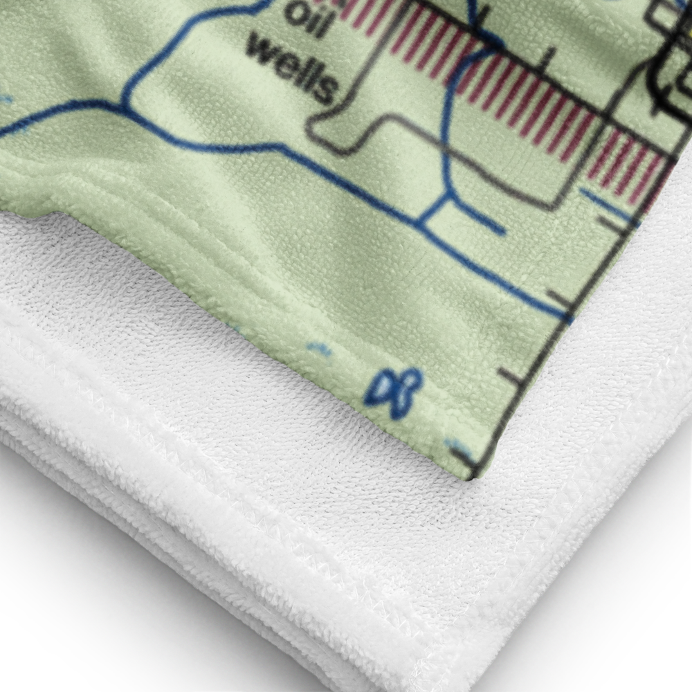 Lyon Airport (LS14) VFR Sectional Towel 
