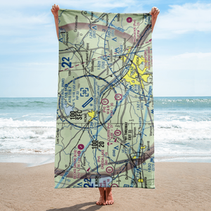 M & M Airfield (NY53) VFR Sectional Towel