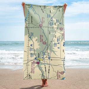 M & M Land Company Airport (TE15) VFR Sectional Towel