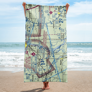 Maas Airstrip (69LL) VFR Sectional Towel