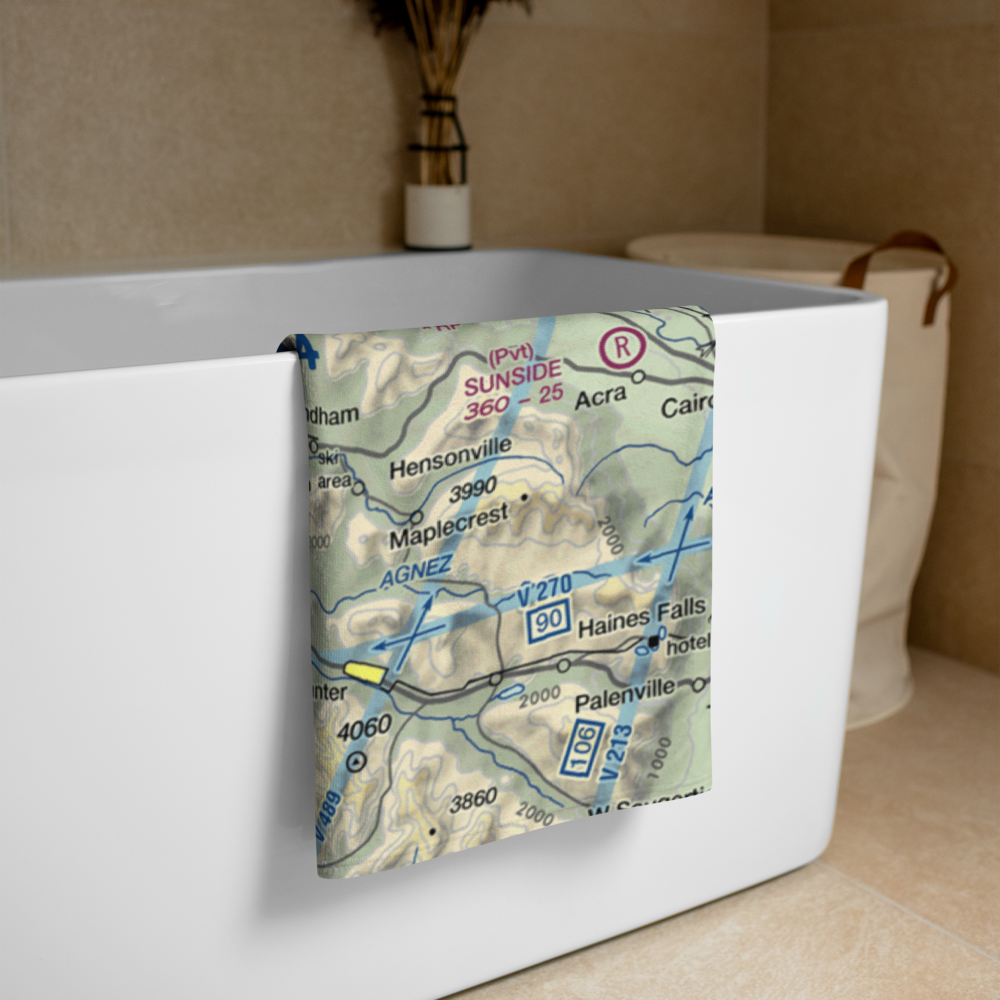 Maben Airport (N00) VFR Sectional Towel 