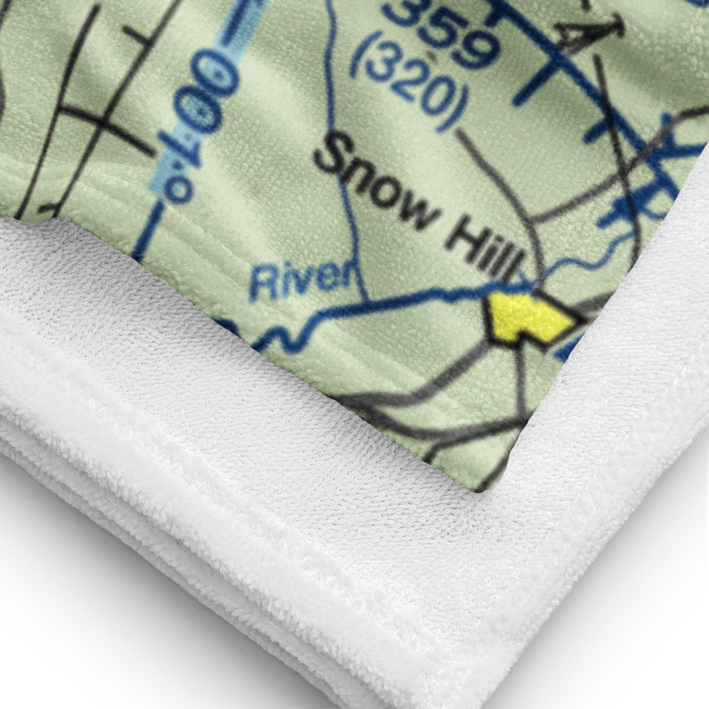 Mac Kinnis Airport (MD53) VFR Sectional Towel 