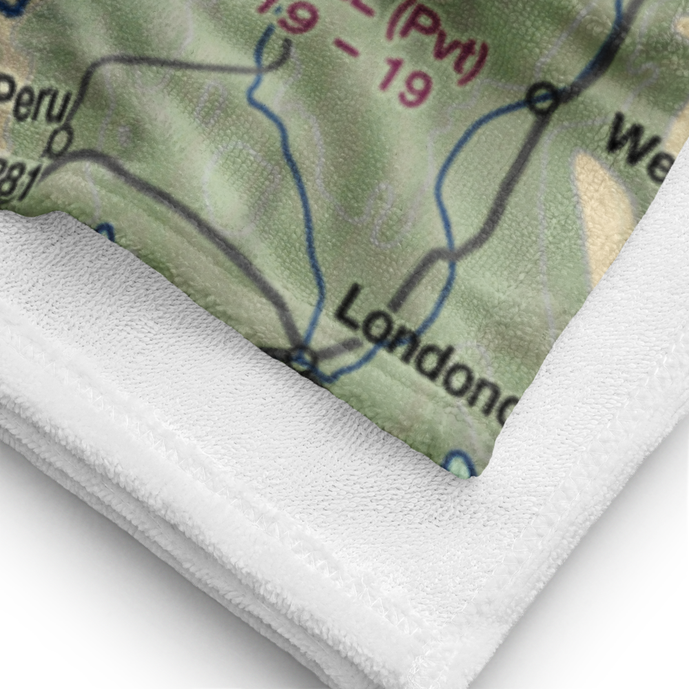 Mach Personal Strip (VT20) VFR Sectional Towel 