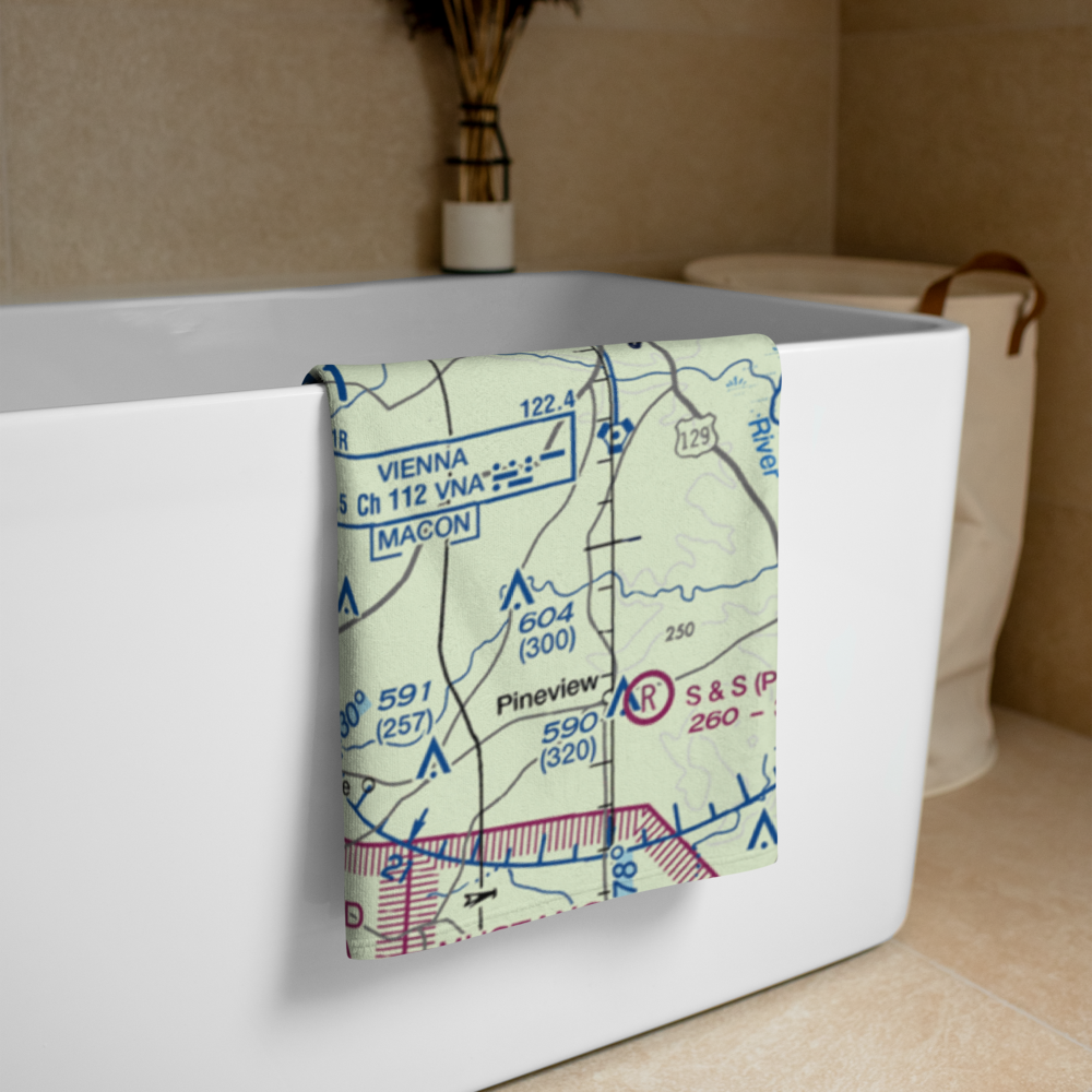 Mack's Field (2GA4) VFR Sectional Towel 