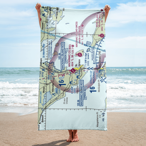 Mackinac County Airport (83D) VFR Sectional Towel